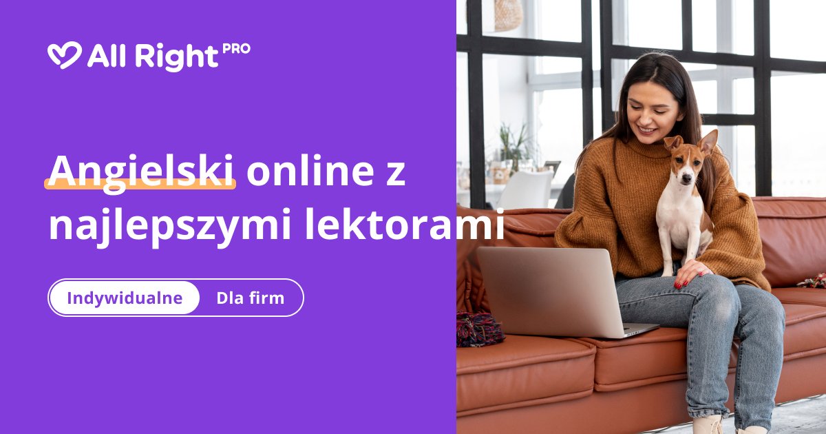 Kursy Angielskiego Online Z Lektorem | All Right Pro